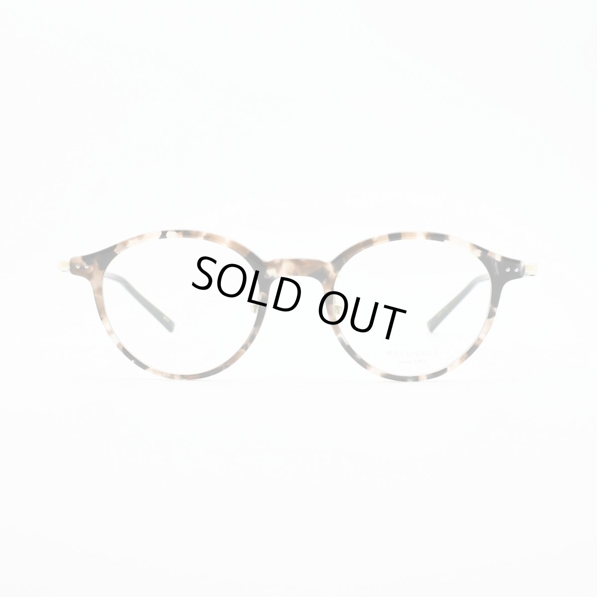 画像3: 増永眼鏡 MASUNAGA GMS 831 col-69 BK/Tortoise  (3)
