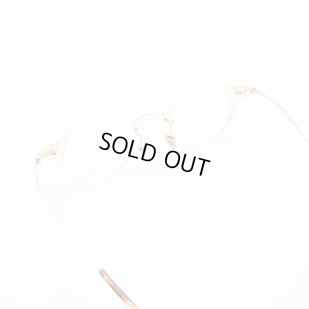 画像7: 増永眼鏡 MASUNAGA GMS-833 col-10 YELLOW (7)