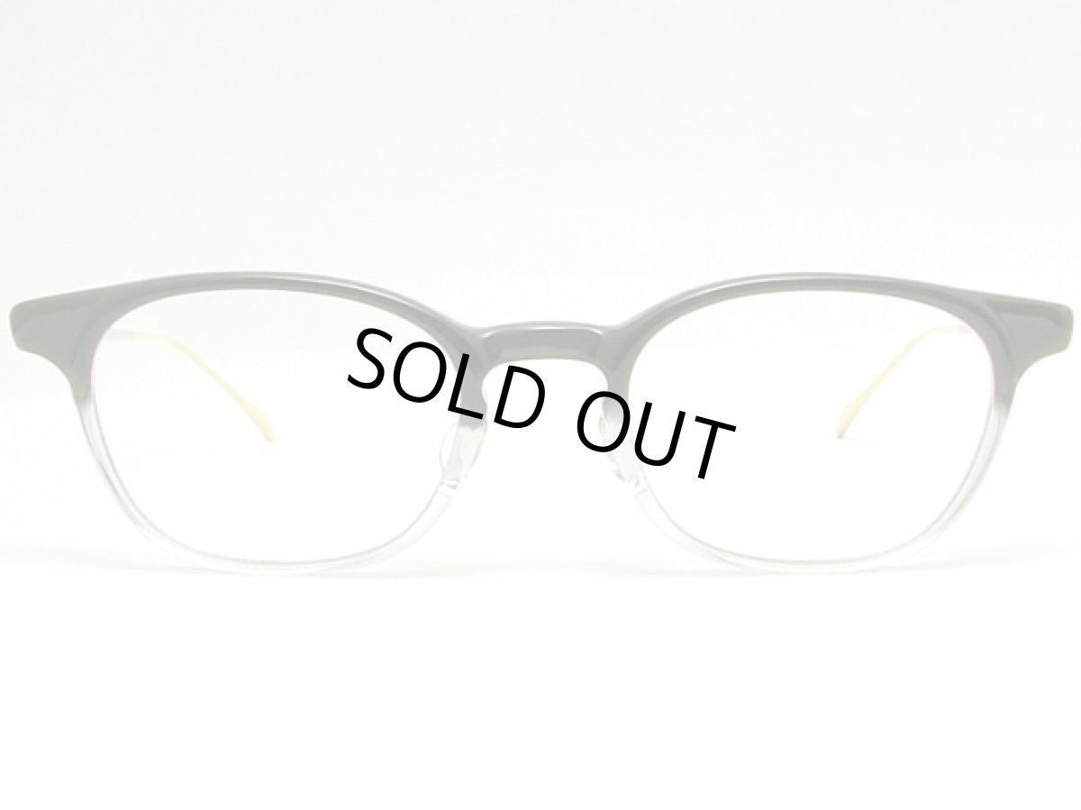 画像2: マスナガ ジー・エム・エス MASUNAGA-GMS- メガネフレーム GMS-01-39 ブラック&クリスタル (2)