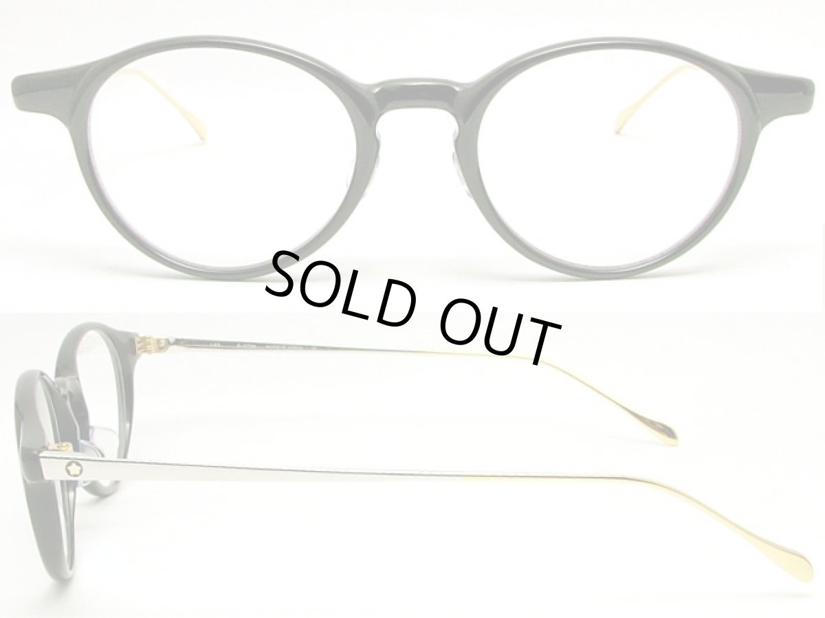 画像2: マスナガ ジー・エム・エス MASUNAGA-GMS- メガネフレーム GMS-21-19 ブラック (2)