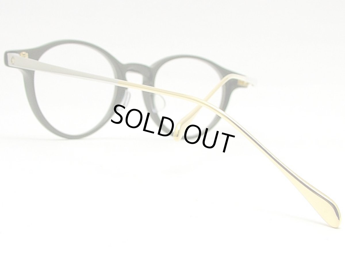 画像3: マスナガ ジー・エム・エス MASUNAGA-GMS- メガネフレーム GMS-21-19 ブラック (3)