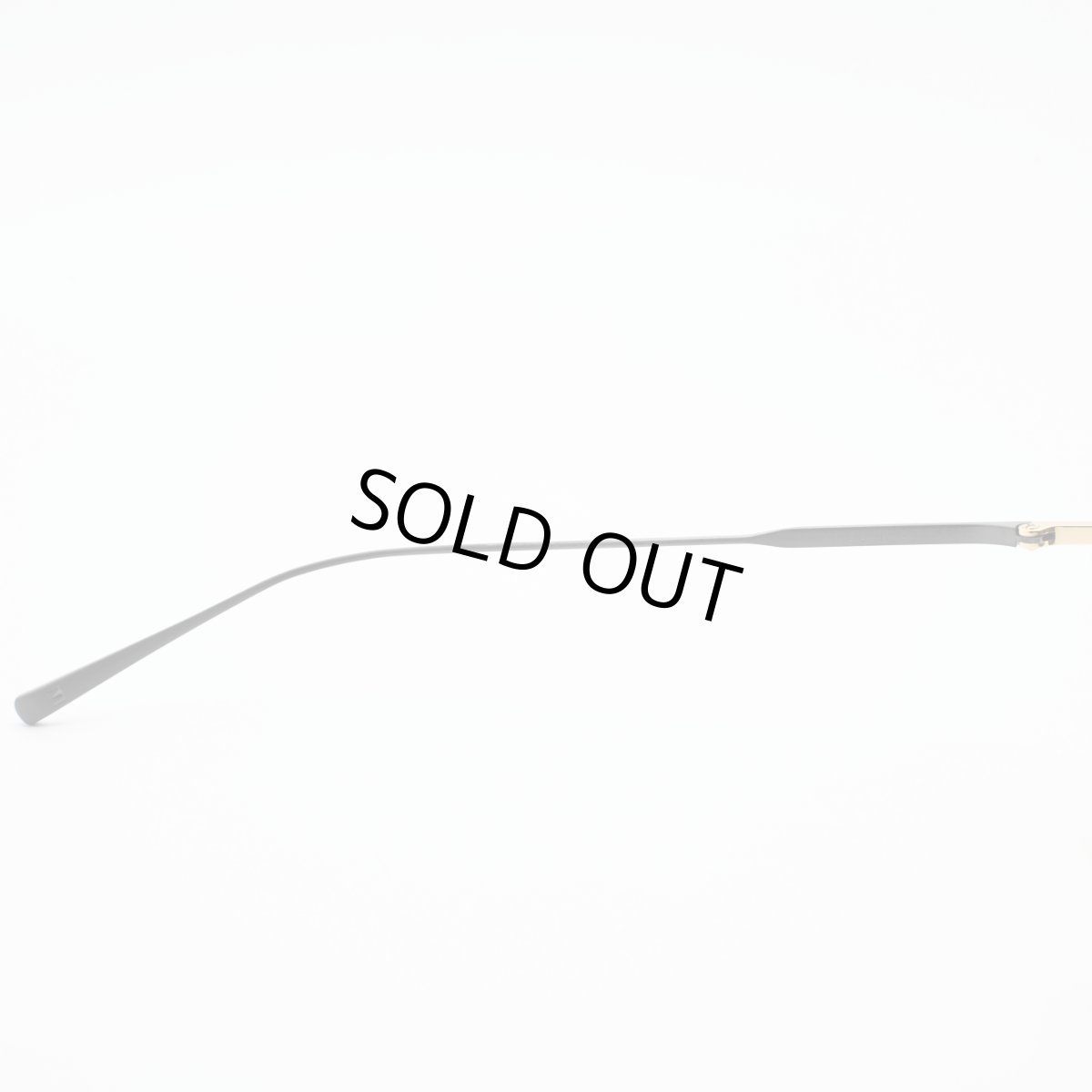 画像6: 増永眼鏡 MASUNAGA since 1905 IMAGINIST col-19 BLACK/GOLD  (6)