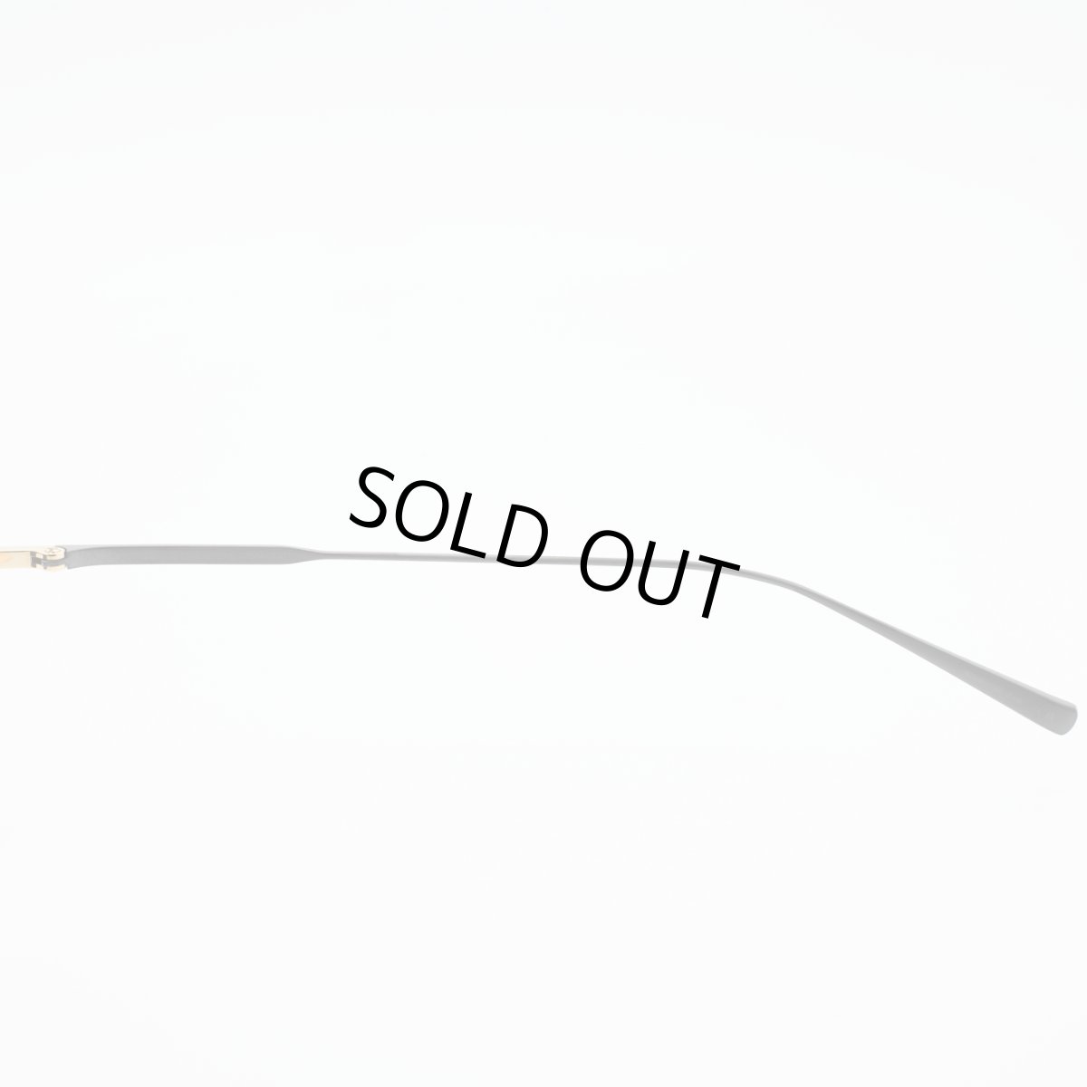 画像7: 増永眼鏡 MASUNAGA since 1905 IMAGINIST col-19 BLACK/GOLD  (7)