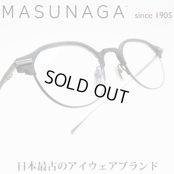 増永眼鏡 MASUNAGA since 1905IMAGINIST col-39 BLACK/GRY