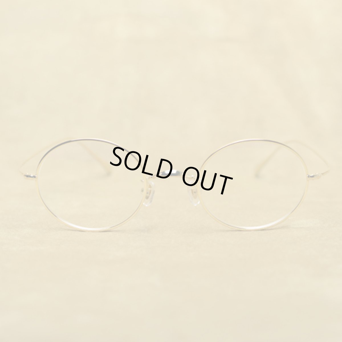 画像2: 増永眼鏡 MASUNAGA メガネフレーム MASUNAGA GOLD FRAME マスナガ ゴールド フレーム G.M.S. ジーエムエス GMS-196-GF 18金 ゴールド18金/クリアレンズ (2)