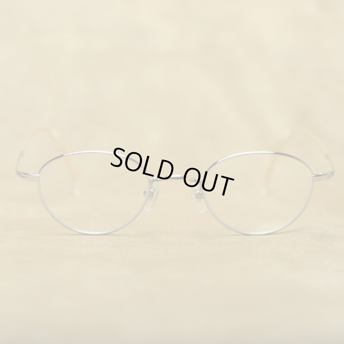 画像2: 増永眼鏡 MASUNAGA メガネフレーム MASUNAGA GOLD FRAME マスナガ ゴールド フレーム G.M.S. ジーエムエス GMS 365-TITAN-18K βTITAN×18金 チタン・ゴールド/クリアレンズ (2)