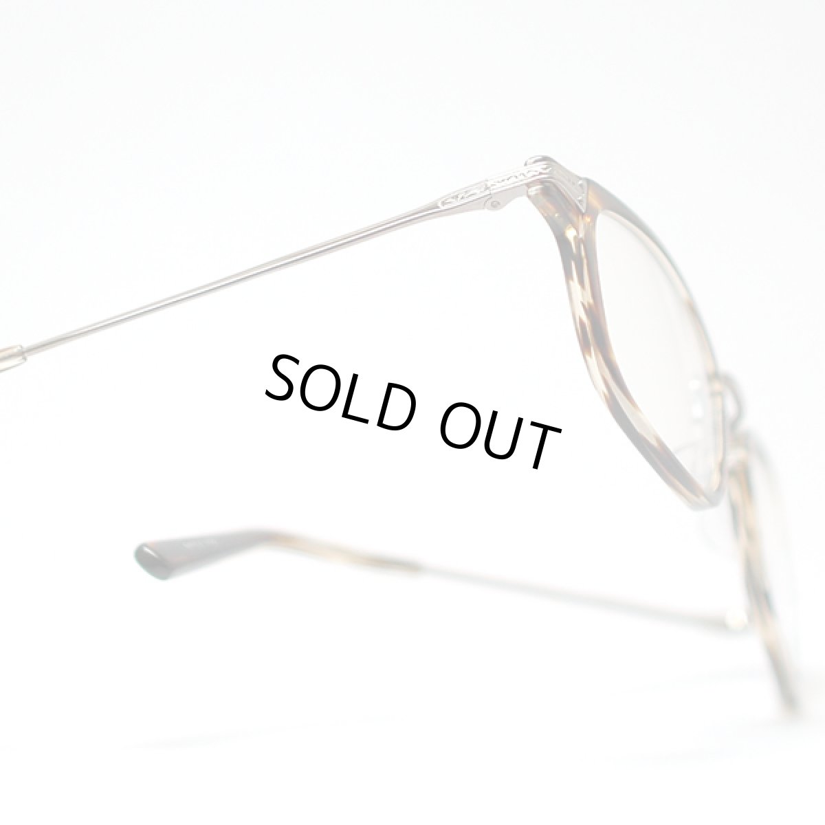 画像3: マスナガ ジー・エム・エス メガネフレーム MASUNAGA-GMS- GMS-801-24-LGRY デミブラウン/アンティークブロンズ (3)