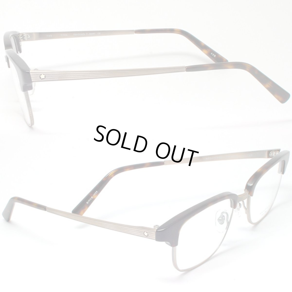 画像2: マスナガ ジー・エム・エス メガネフレーム MASUNAGA G.M.S. GMS-34-13 デミ/クリア (2)