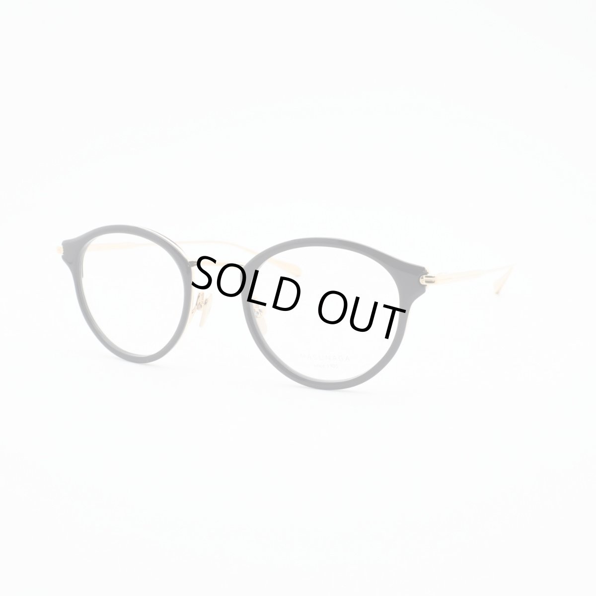 画像2: 増永眼鏡 MASUNAGA since 1905 INGRID col-25 NAVY/GP  (2)