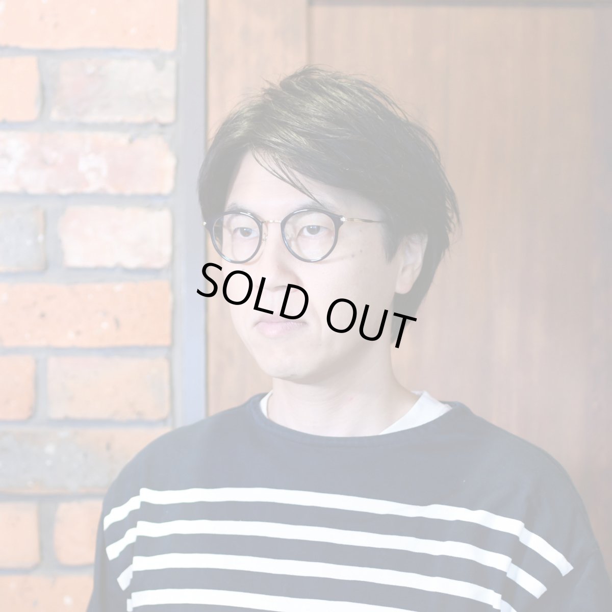 画像8: 増永眼鏡 MASUNAGA since 1905 INGRID col-25 NAVY/GP  (8)