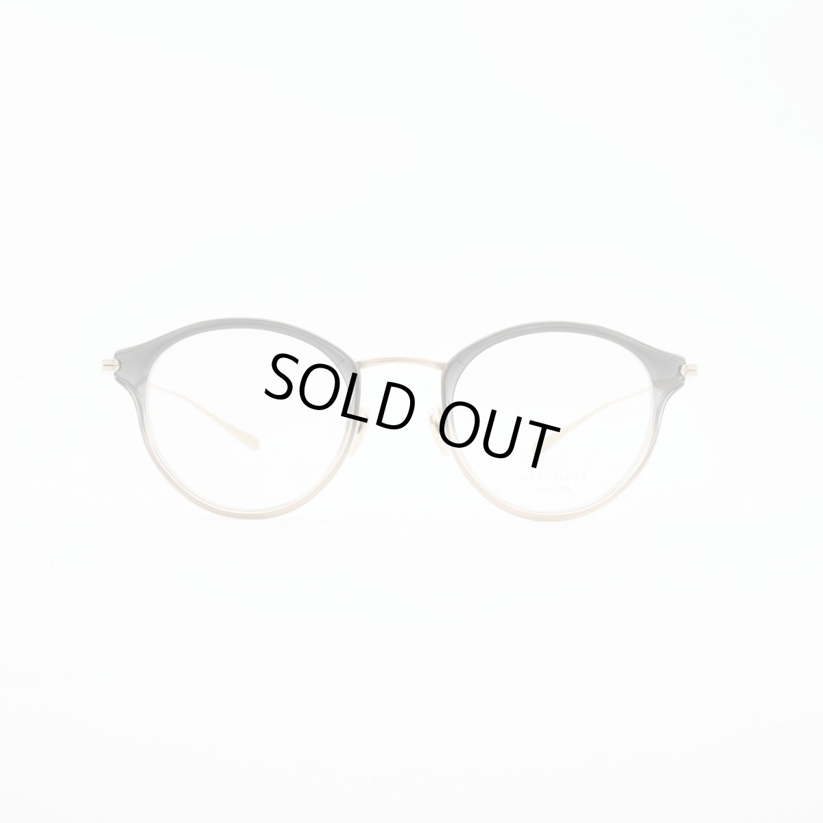 画像3: 増永眼鏡 MASUNAGA since 1905 INGRID col-38 MOSS/GP  (3)