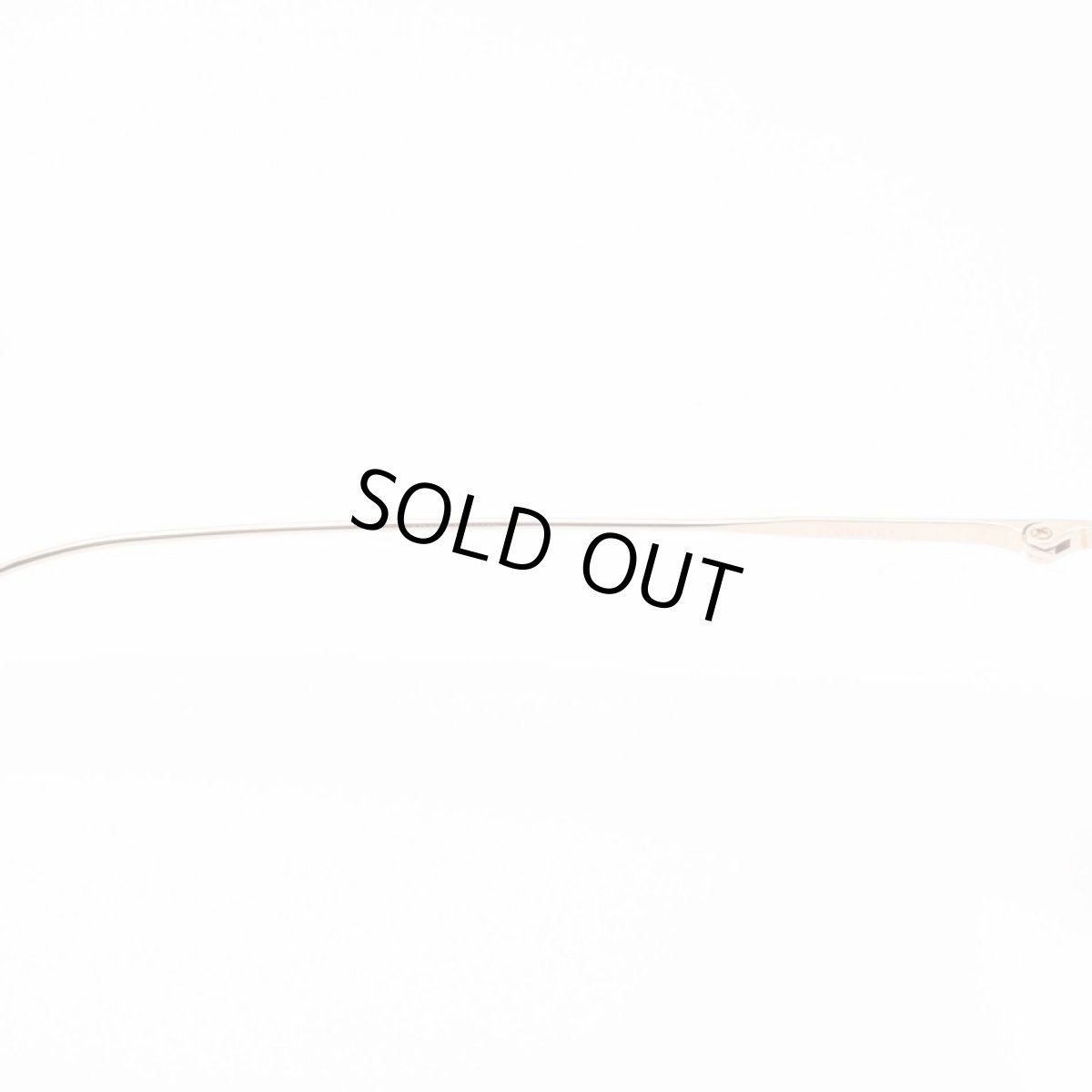 画像5: 増永眼鏡 MASUNAGA since 1905 JULIET col-55 SMOKE BL-GOLD (5)