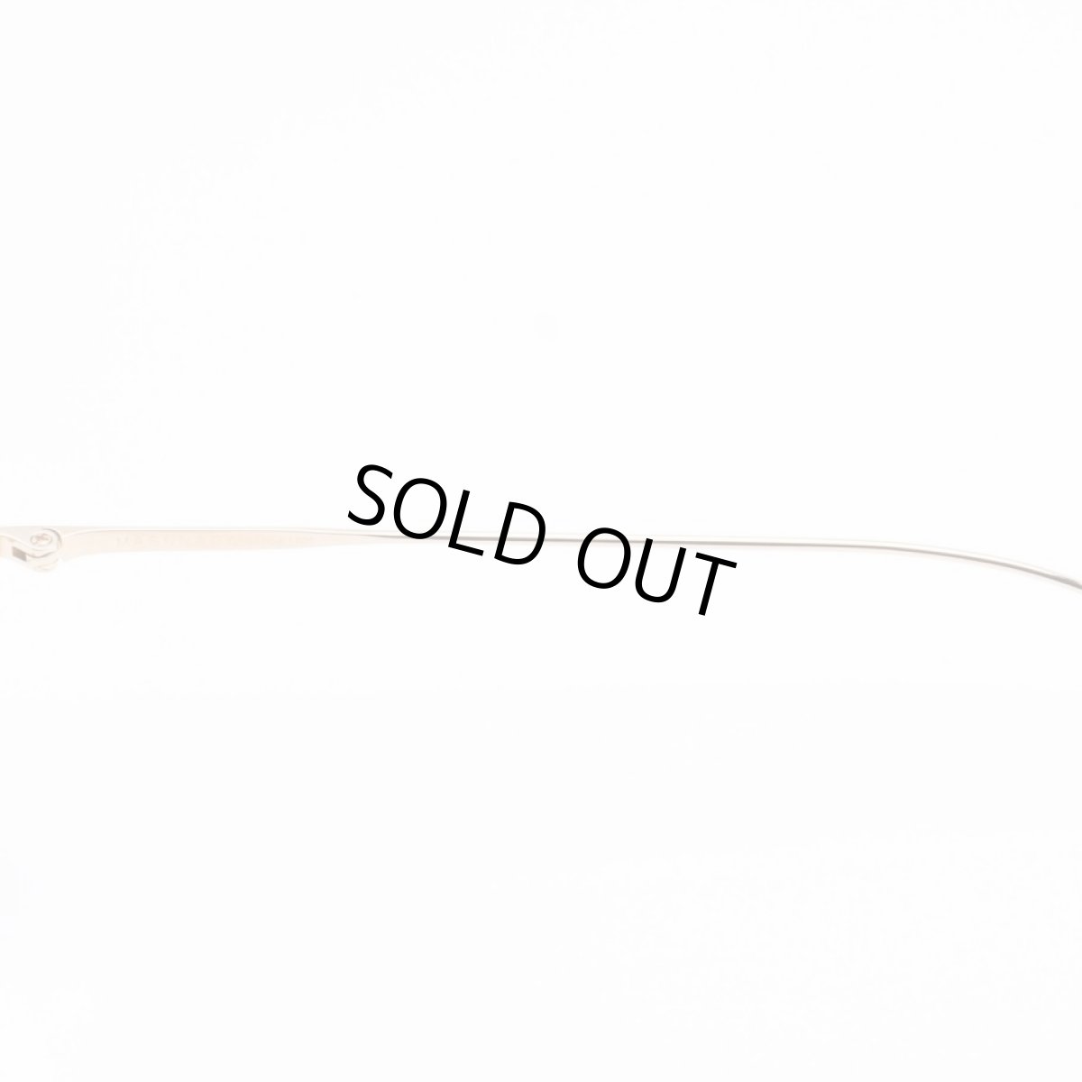 画像6: 増永眼鏡 MASUNAGA since 1905 JULIET col-55 SMOKE BL-GOLD (6)