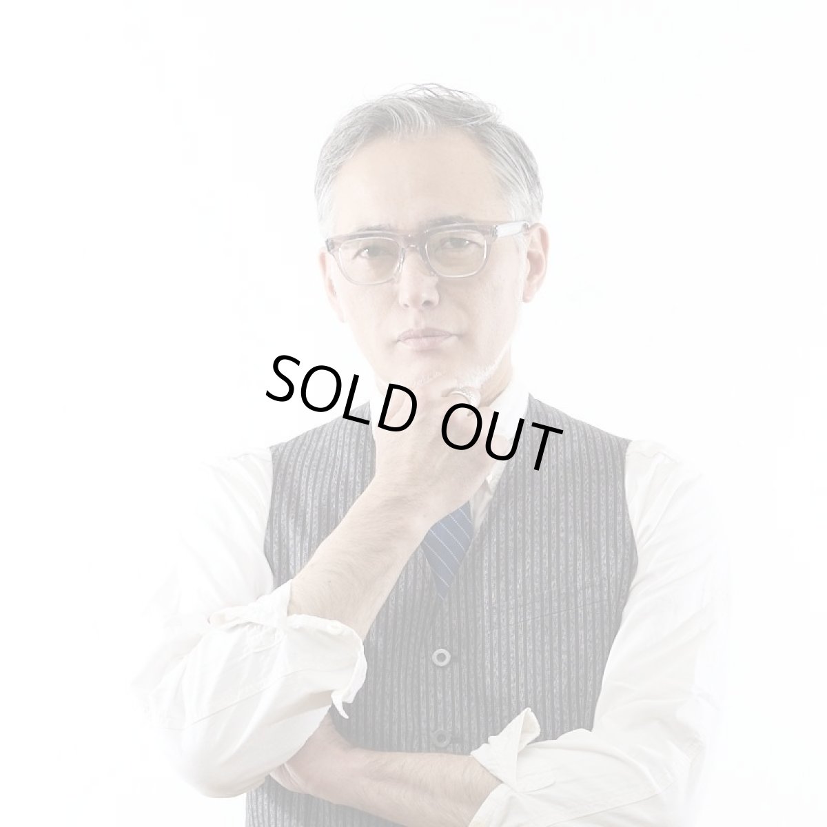 画像8: 増永眼鏡 MASUNAGA 光輝 000 col-74 GRY CLEAR (8)