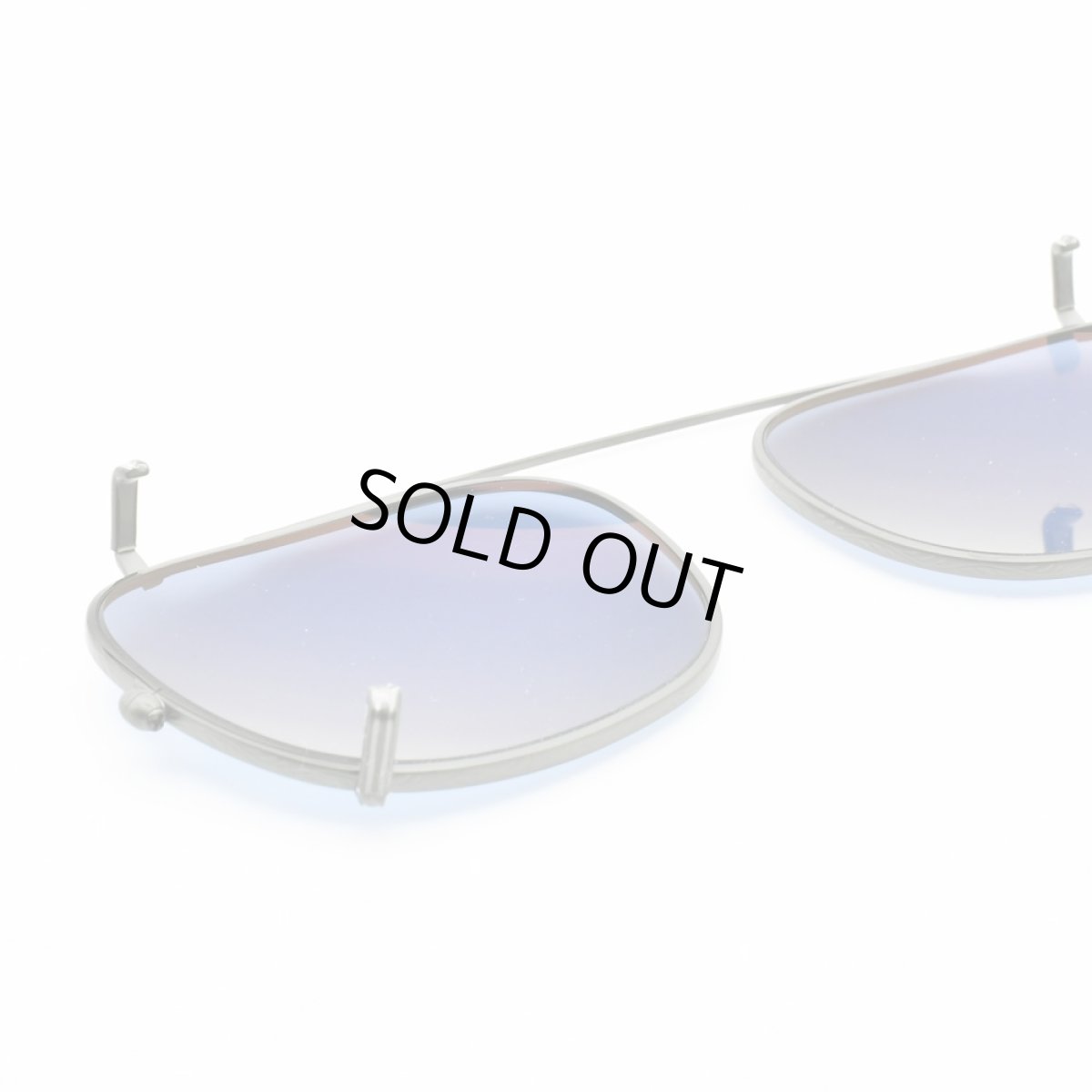 画像4: 増永眼鏡 MASUNAGA 光輝 000専用 クリップオン BK/BLUE レンズカラー：ブルー クリップオンのみ フレームは付属致しません (4)