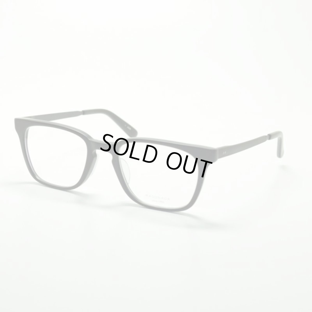 画像1: MASUNAGA 光輝 041 col-69 BK/MATT メガネ 眼鏡 めがね メンズ レディース おしゃれ ブランド 人気 おすすめ フレーム 流行り 度付き レンズ (1)