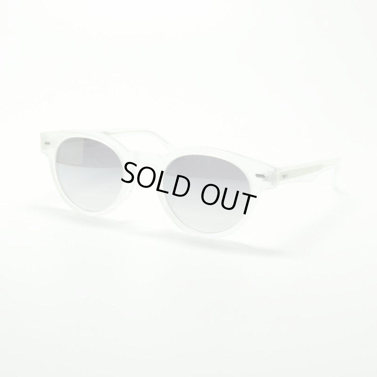 画像1: MASUNAGA 光輝 064 col-S40 WHITE/GRYH メガネ 眼鏡 めがね メンズ レディース おしゃれ ブランド 人気 おすすめ フレーム 流行り 度付き レンズ (1)