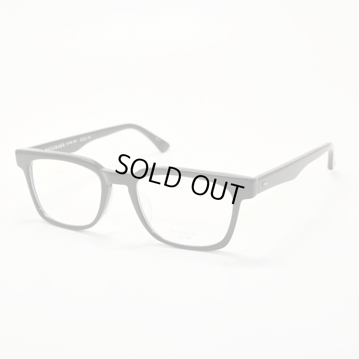 画像2: 増永眼鏡 MASUNAGA 光輝 085 col-19 BK (2)