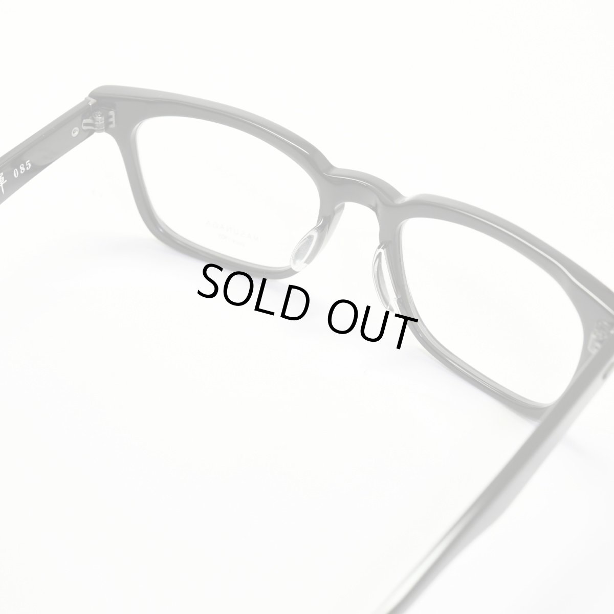 画像5: 増永眼鏡 MASUNAGA 光輝 085 col-19 BK (5)