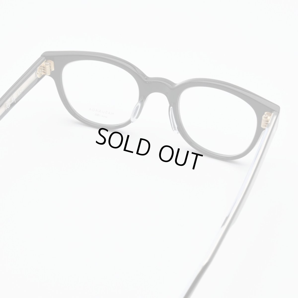 画像4: 増永眼鏡 MASUNAGA 光輝 087 col-19 BK (4)