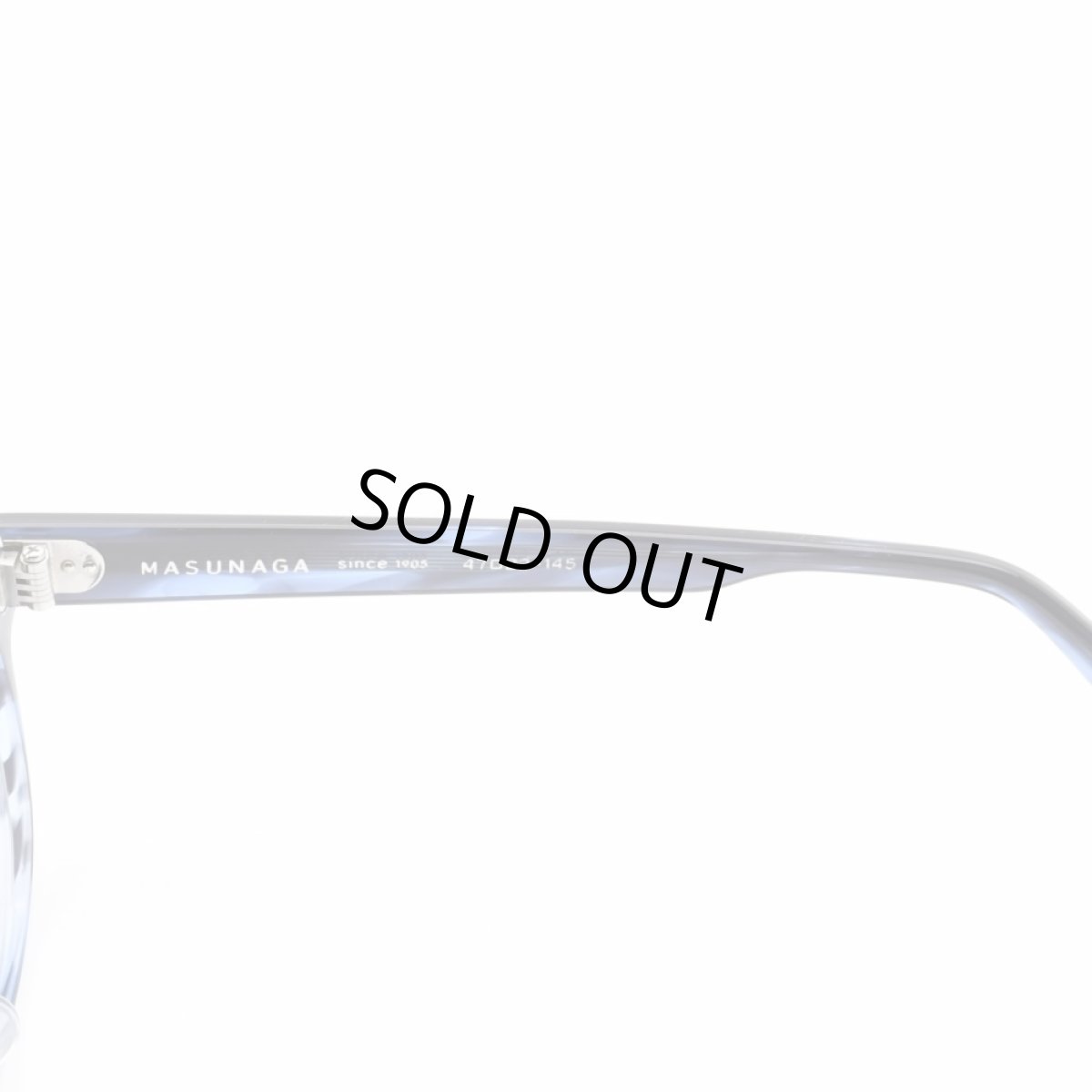 画像7: 増永眼鏡 MASUNAGA 光輝 087 COL-45 BLUE (7)