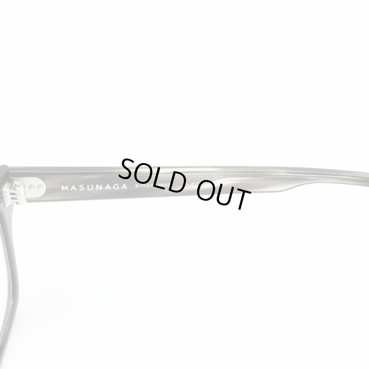 画像7: 増永眼鏡 MASUNAGA光輝 093 col-19 BK (7)