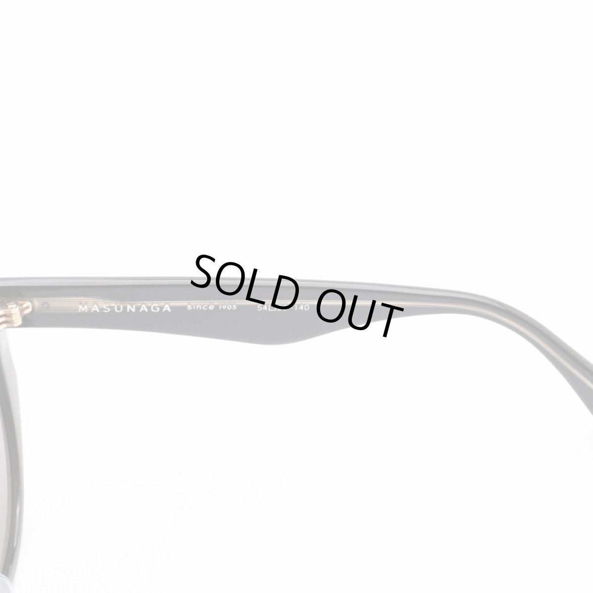 画像7: 増永眼鏡 MASUNAGA 光輝 098 COL-S29 BK (7)