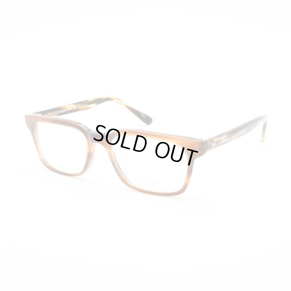 画像2: 増永眼鏡 MASUNAGA 光輝 099 col-13　BR (2)