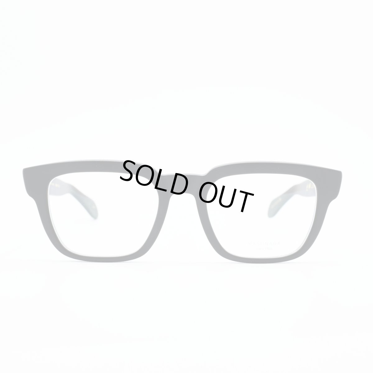 画像3: 増永眼鏡 MASUNAGA 光輝 One Hundred 100 col-69 BK MATT  (3)