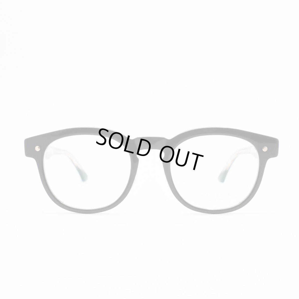 画像3: 増永眼鏡 MASUNAGA 光輝 105 col-19 BK  (3)