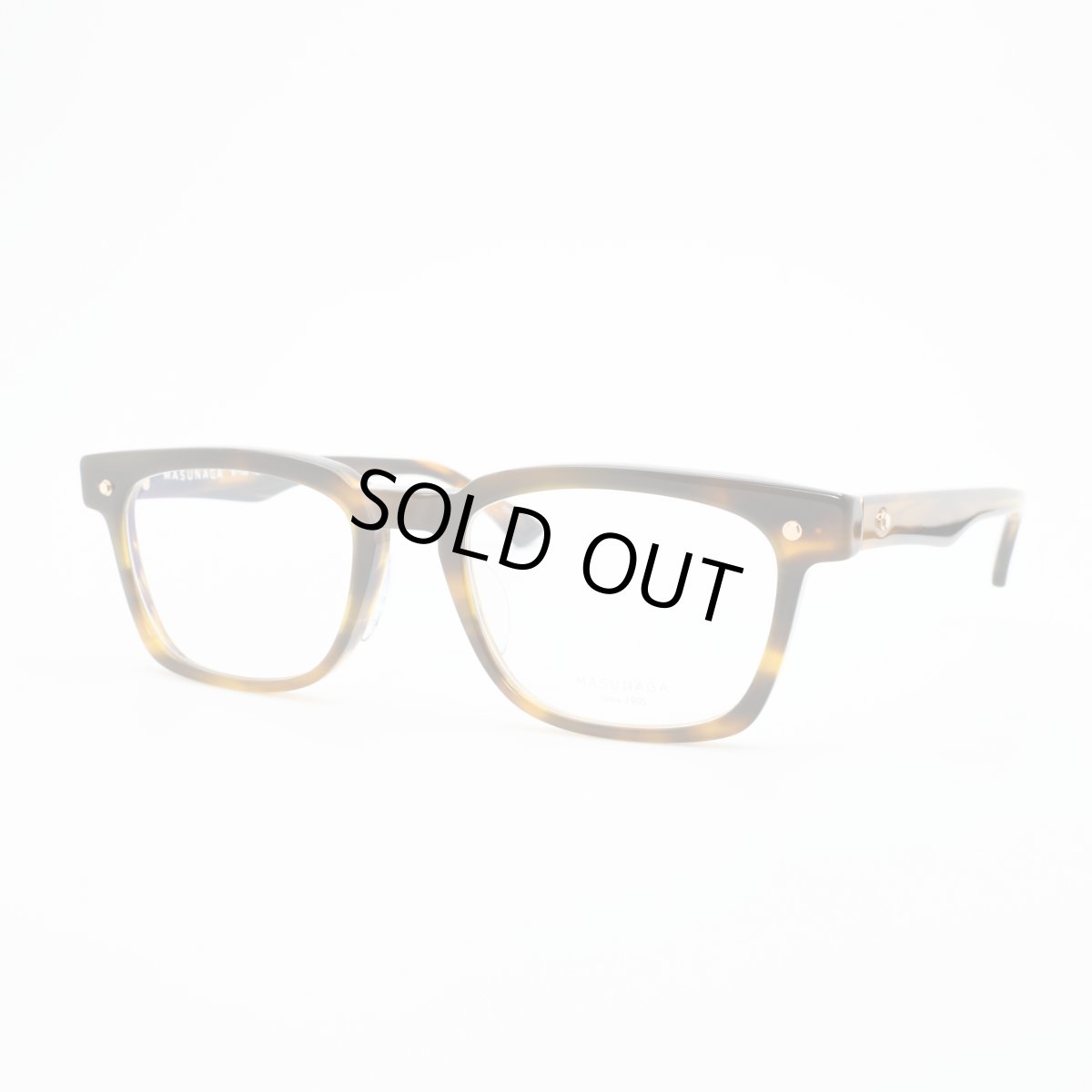 画像2: 増永眼鏡 MASUNAGA 光輝 108 col-23 BR  (2)