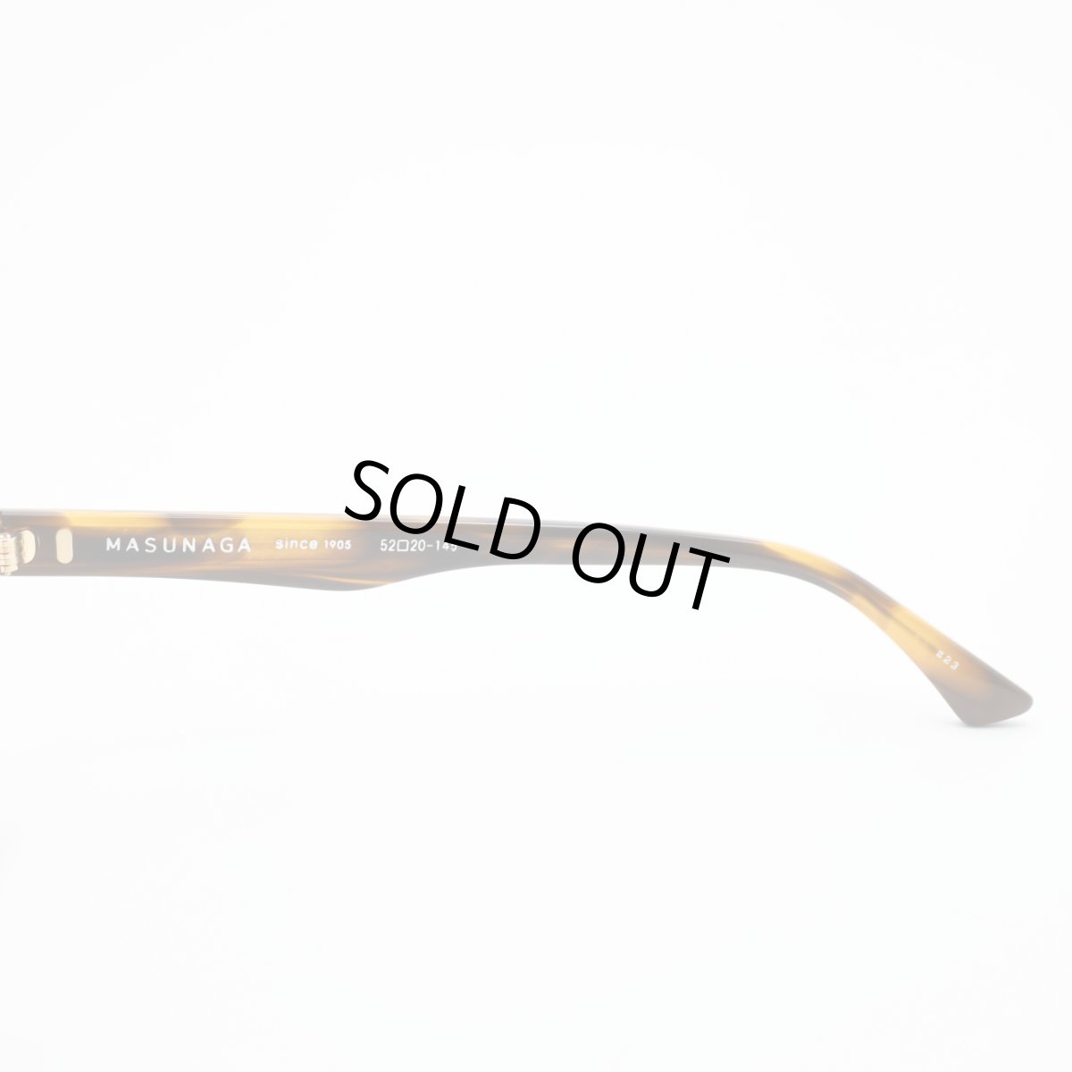 画像7: 増永眼鏡 MASUNAGA 光輝 108 col-23 BR  (7)