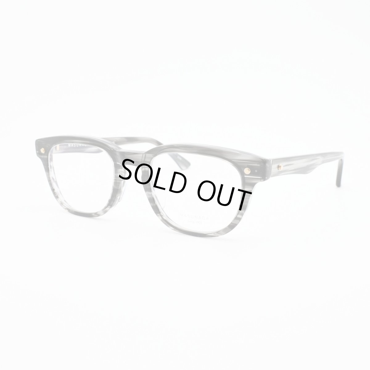 画像2: 増永眼鏡 MASUNAGA 光輝 109 col-38 OLIVE  (2)