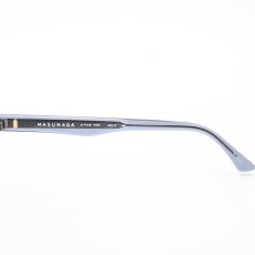 画像7: 増永眼鏡 MASUNAGA 光輝 111 col-24 BL GRY  (7)