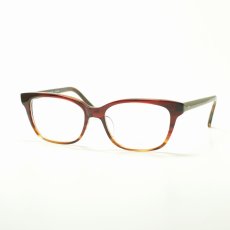 画像2: 増永眼鏡 MASUNAGA 光輝 051 col-13 RED/BR メガネ 眼鏡 めがね メンズ レディース おしゃれ ブランド 人気 おすすめ フレーム 流行り 度付き レンズ (2)