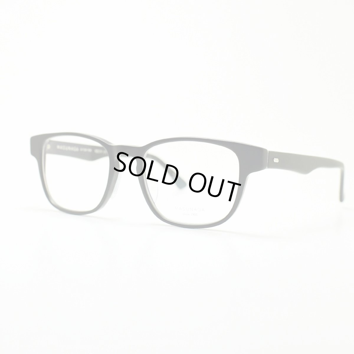 画像2: 増永眼鏡 MASUNAGA 光輝 063 col-49 BLACK MATTE メガネ 眼鏡 めがね メンズ レディース おしゃれ ブランド 人気 おすすめ フレーム 流行り 度付き レンズ (2)