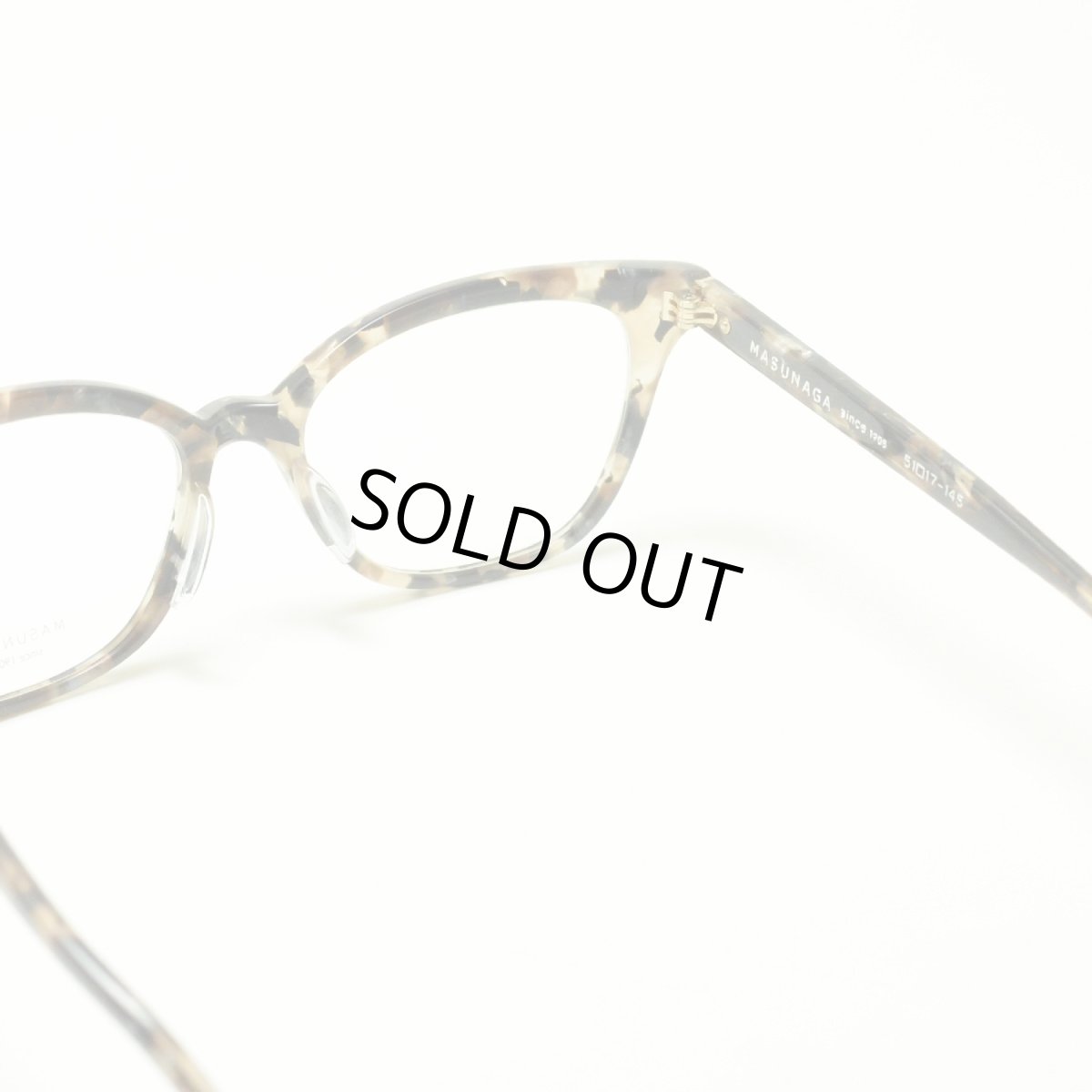 画像5: 増永眼鏡 MASUNAGA 光輝 069 col-39 BK TORTOISE メガネ 眼鏡 めがね メンズ レディース おしゃれ ブランド 人気 おすすめ フレーム 流行り 度付き レンズ (5)