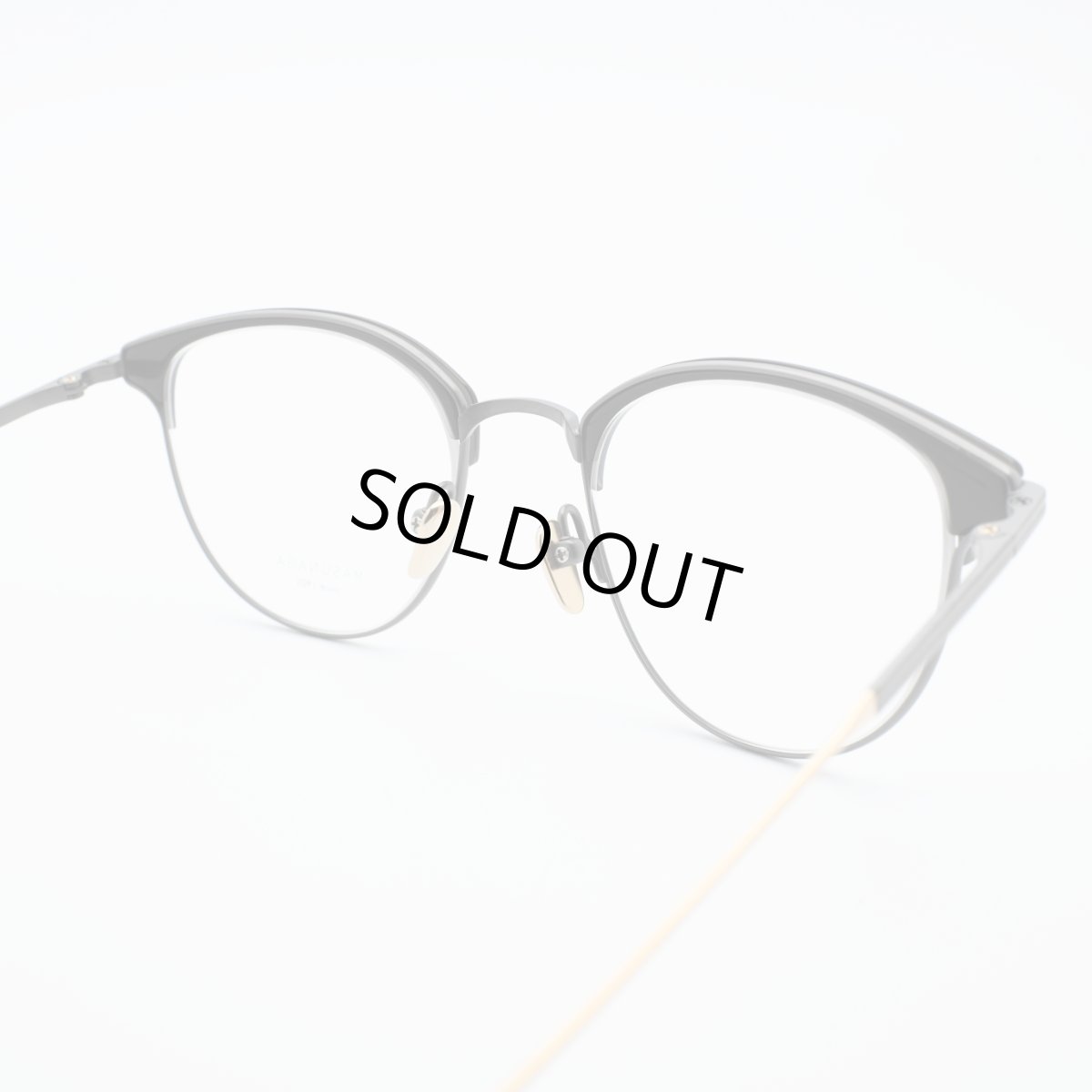 画像5: 増永眼鏡 MASUNAGA since 1905 LAUREN col-19 BLACK  (5)