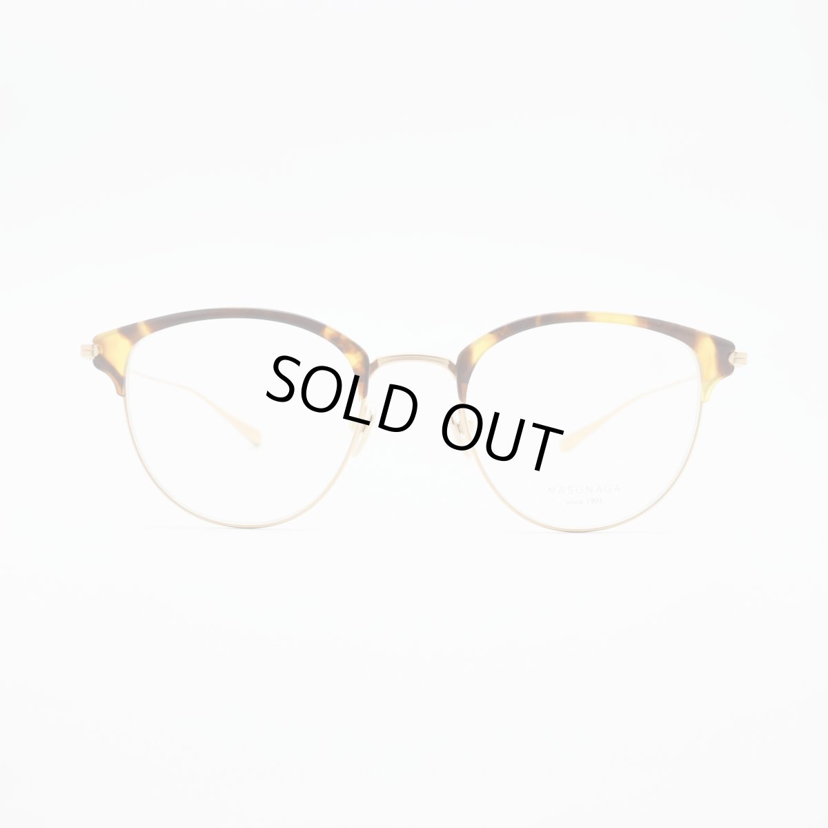 画像3: 増永眼鏡 MASUNAGA since 1905 LAUREN col-33 BR TORTOISE  (3)