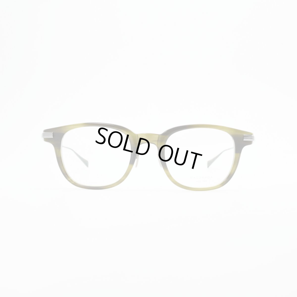 画像3: 増永眼鏡 MASUNAGA since 1905 LEGATO col-38 KHAKI  (3)