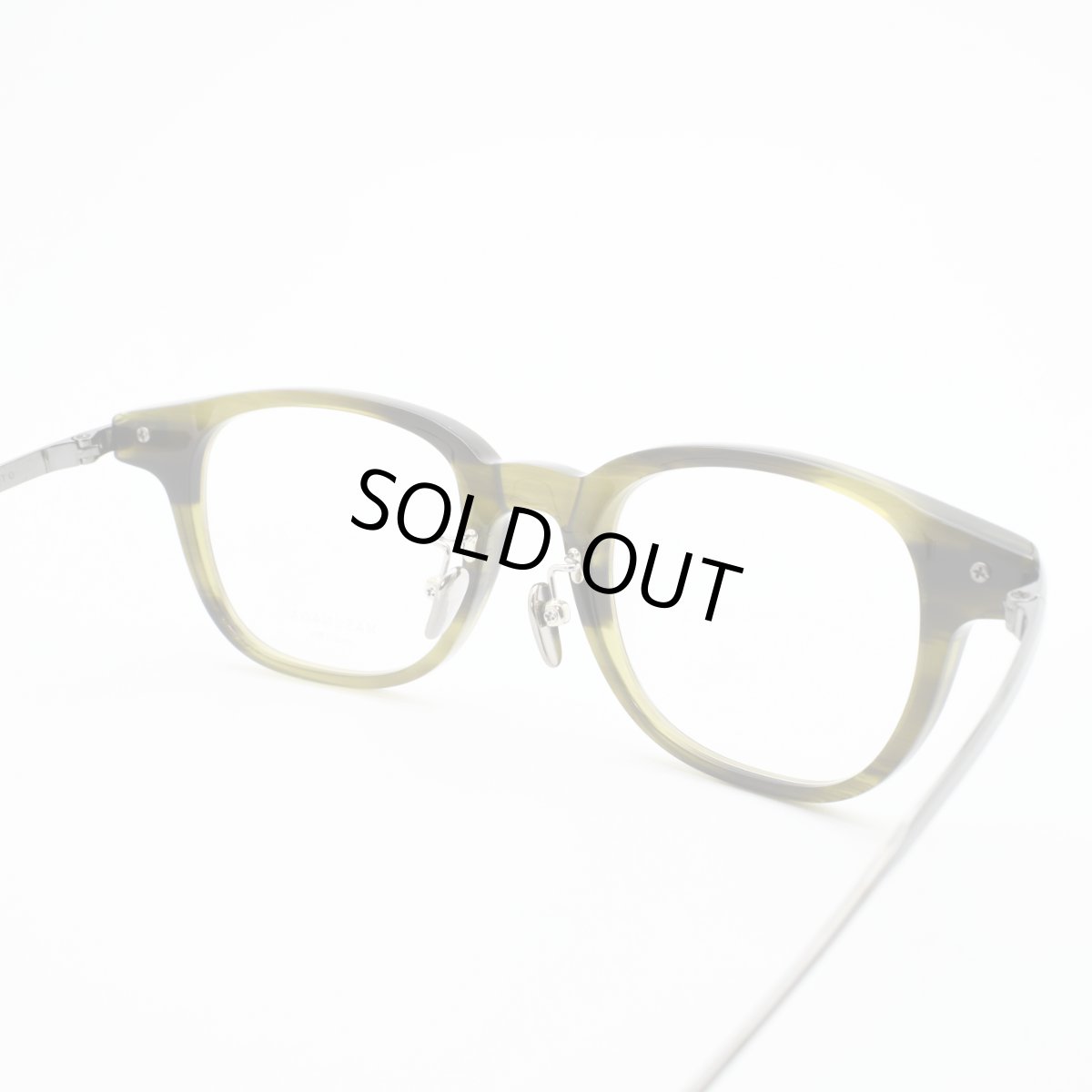 画像5: 増永眼鏡 MASUNAGA since 1905 LEGATO col-38 KHAKI  (5)