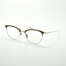 画像1: MASUNAGA since 1905 LEMPICKA col-15 BL-BR/SLV メガネ 眼鏡 めがね メンズ レディース おしゃれ ブランド 人気 おすすめ フレーム 流行り 度付き レンズ (1)