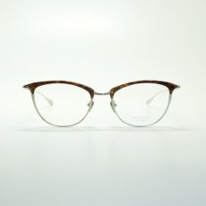 画像2: MASUNAGA since 1905 LEMPICKA col-15 BL-BR/SLV メガネ 眼鏡 めがね メンズ レディース おしゃれ ブランド 人気 おすすめ フレーム 流行り 度付き レンズ (2)