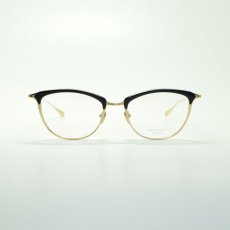 画像2: MASUNAGA since 1905 LEMPICKA col-39 BK/GP メガネ 眼鏡 めがね メンズ レディース おしゃれ ブランド 人気 おすすめ フレーム 流行り 度付き レンズ (2)