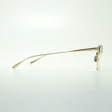 画像3: MASUNAGA since 1905 LEMPICKA col-39 BK/GP メガネ 眼鏡 めがね メンズ レディース おしゃれ ブランド 人気 おすすめ フレーム 流行り 度付き レンズ (3)