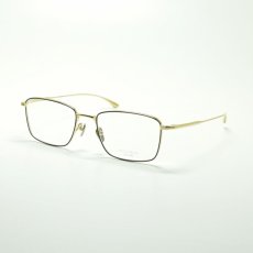 画像1: MASUNAGA since 1905 LEX col-11 GOLD/NAVY メガネ 眼鏡 めがね メンズ レディース おしゃれ ブランド 人気 おすすめ フレーム 流行り 度付き レンズ (1)