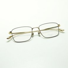 画像4: MASUNAGA since 1905 LEX col-11 GOLD/NAVY メガネ 眼鏡 めがね メンズ レディース おしゃれ ブランド 人気 おすすめ フレーム 流行り 度付き レンズ (4)