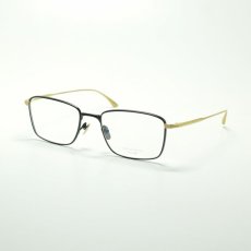 画像1: MASUNAGA since 1905 LEX col-39 BLACK/GOLD メガネ 眼鏡 めがね メンズ レディース おしゃれ ブランド 人気 おすすめ フレーム 流行り 度付き レンズ (1)