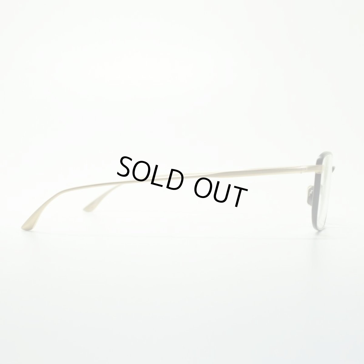 画像3: MASUNAGA since 1905 LEX col-39 BLACK/GOLD メガネ 眼鏡 めがね メンズ レディース おしゃれ ブランド 人気 おすすめ フレーム 流行り 度付き レンズ (3)