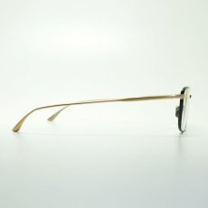 画像3: MASUNAGA since 1905 LEX col-39 BLACK/GOLD メガネ 眼鏡 めがね メンズ レディース おしゃれ ブランド 人気 おすすめ フレーム 流行り 度付き レンズ (3)